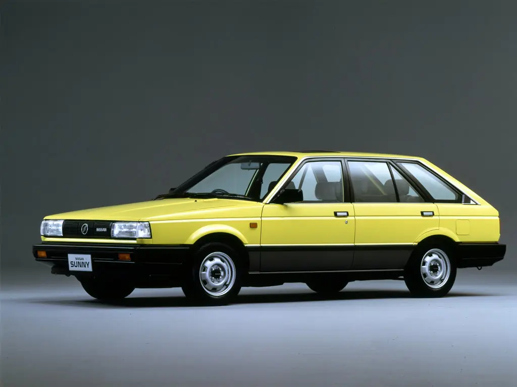 Nissan Sunny California (WHB12, WHNB12, WSB12) 3 поколение, универсал (09.1985 - 08.1987)